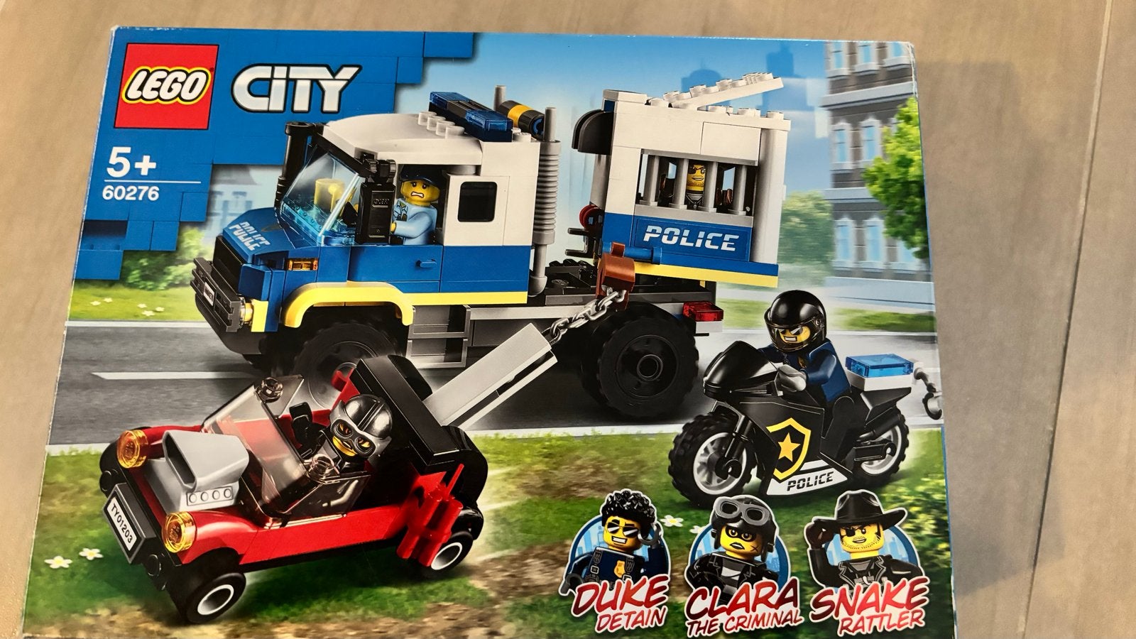Lego City 60276 Politie Gevangenentransport, Kinderen en Baby's, City, Lego, Ophalen of Verzenden, Zo goed als nieuw