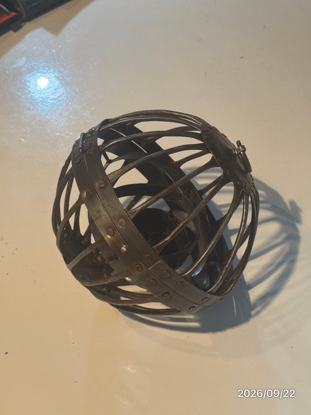 Vintage Cardanische Olielantaarn / Kajuitslamp