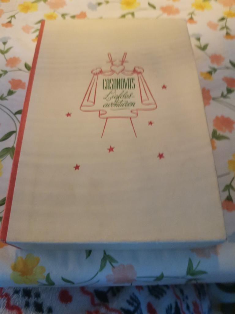 Casanova's Liefdesavonturen - Oude boekjes, Ophalen of Verzenden