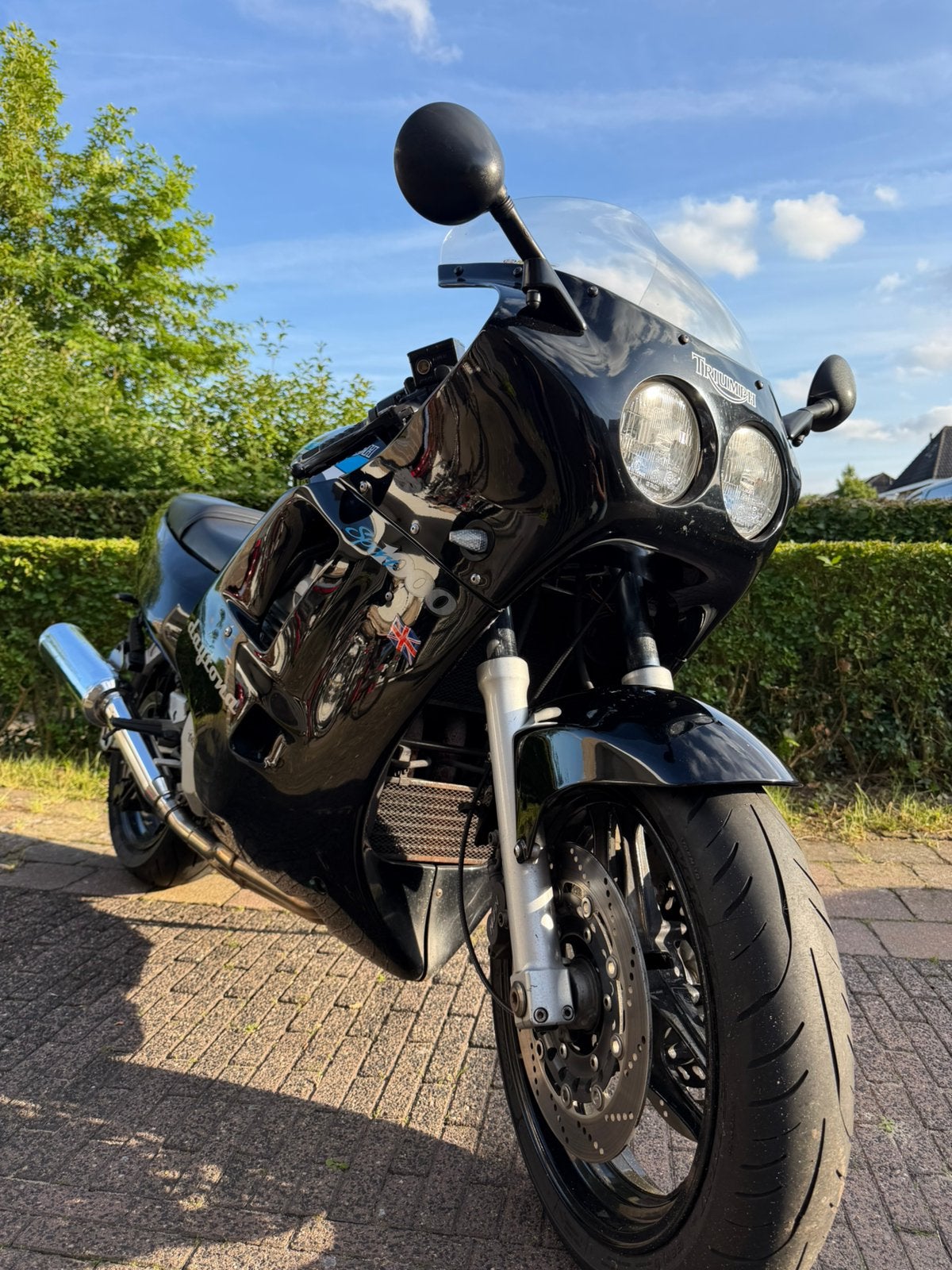 Triumph 1000 Daytona, Motoren, Motoren | Triumph, Handvatverwarming, 4 cilinders, Motorrijbewijs A, Gebruikt