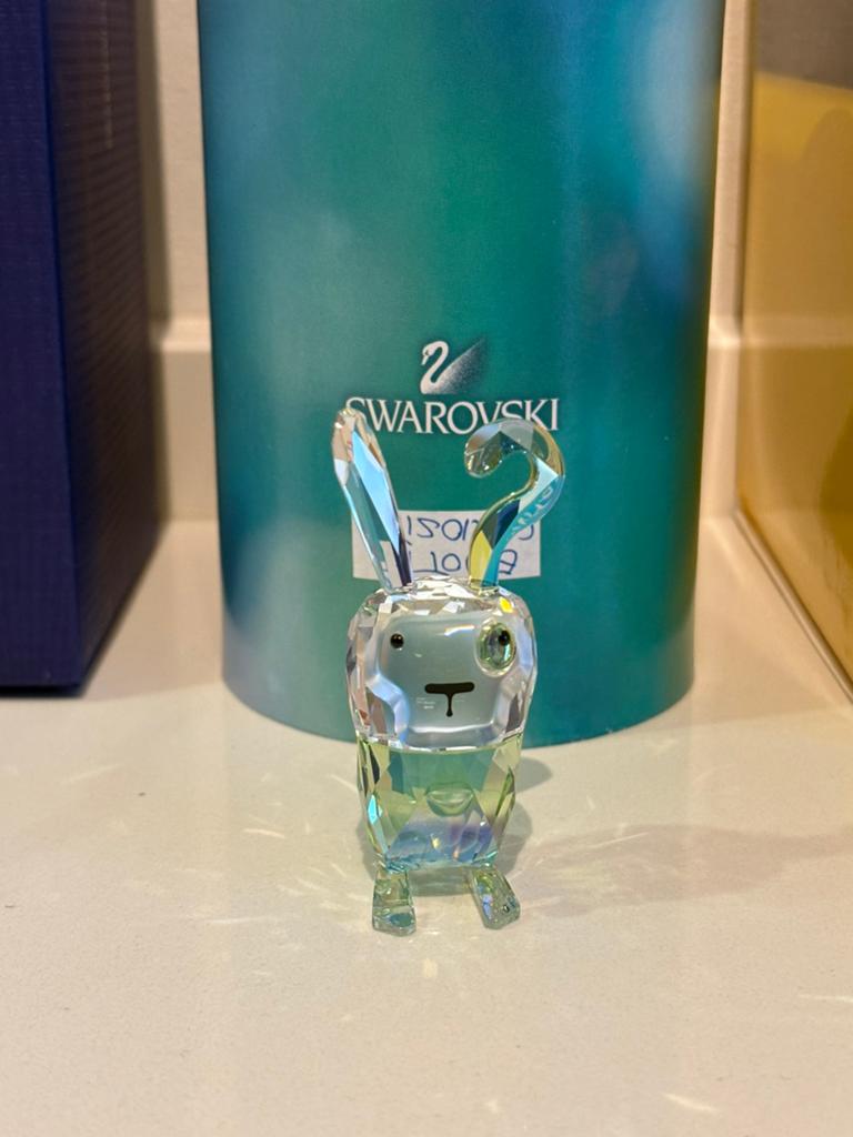Swarovski lovlots konijn, Ophalen of Verzenden, Zo goed als nieuw, Figuurtje