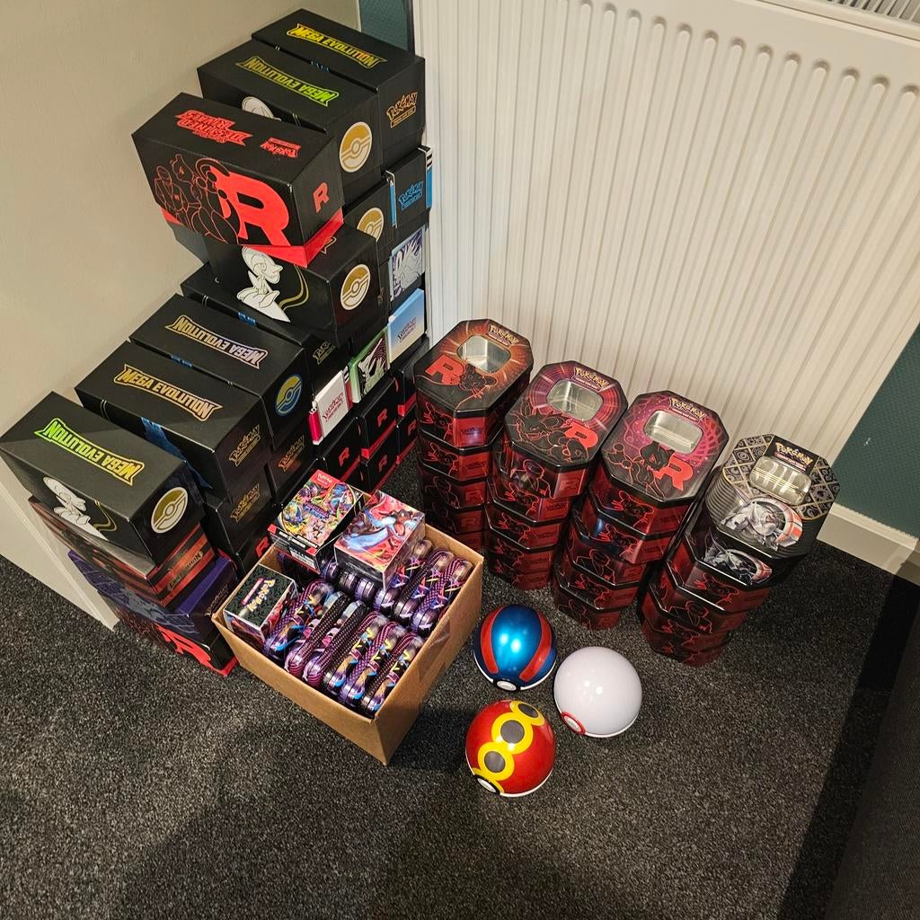 Lege etb, tins, pokebals enz., Ophalen of Verzenden, Nieuw, Overige typen