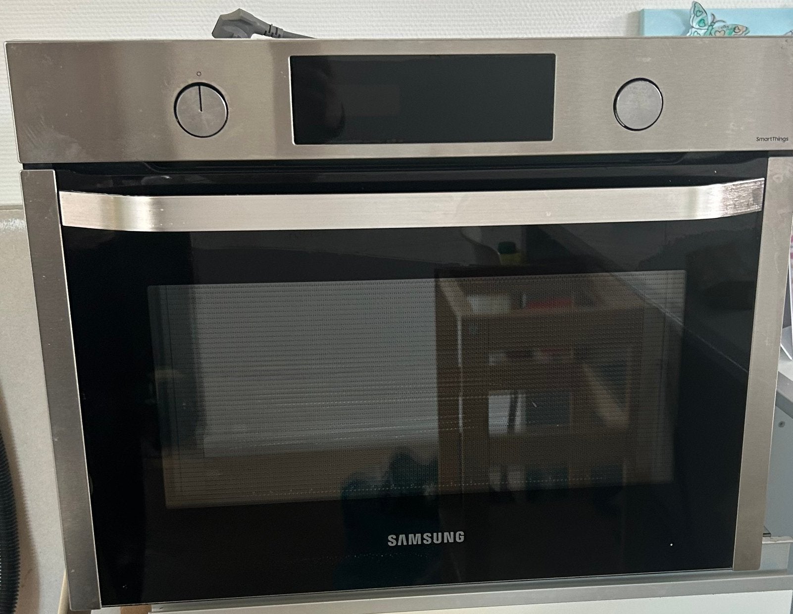 Samsung inbouw combi magnentron, Ophalen, Zo goed als nieuw
