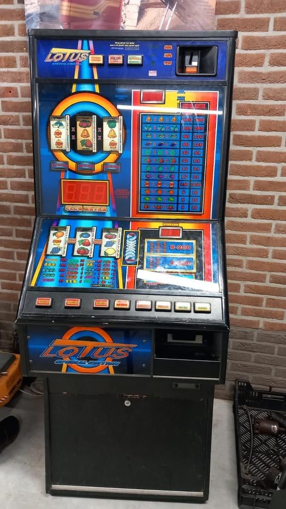 Gokkast Lotus - Speelplezier voor Thuis!, Verzamelen, Automaten | Gokkasten en Fruitautomaten, Euro, Ophalen of Verzenden, Gebruikt