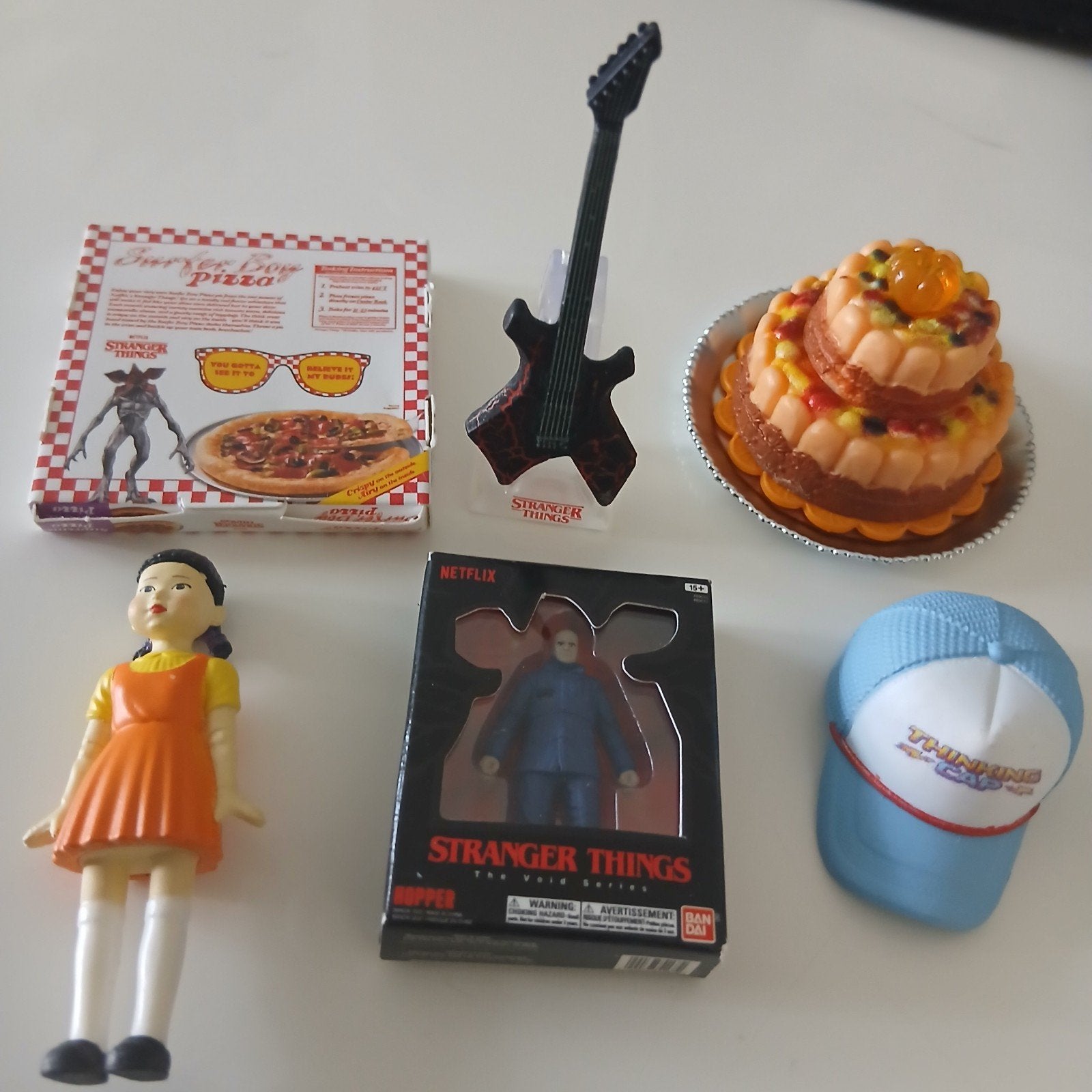 Stranger Things en Squid Game Miniatuur Collectie, Ophalen, Zo goed als nieuw