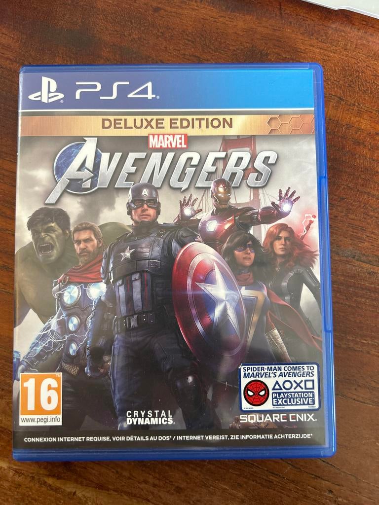 Marvel's Avengers Deluxe Edition PS4 - Zo goed als nieuw, Avontuur en Actie, Online, 1 speler, Ophalen of Verzenden