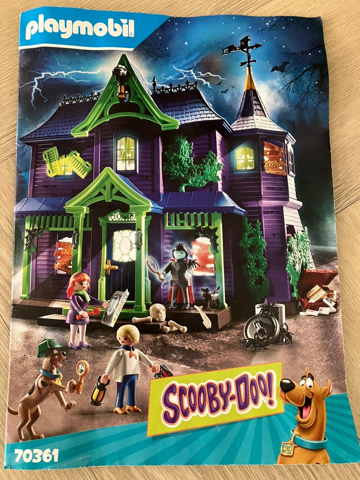 Te koop complete set playmobiel 70287 en 70361 scooby doo, Ophalen, Zo goed als nieuw