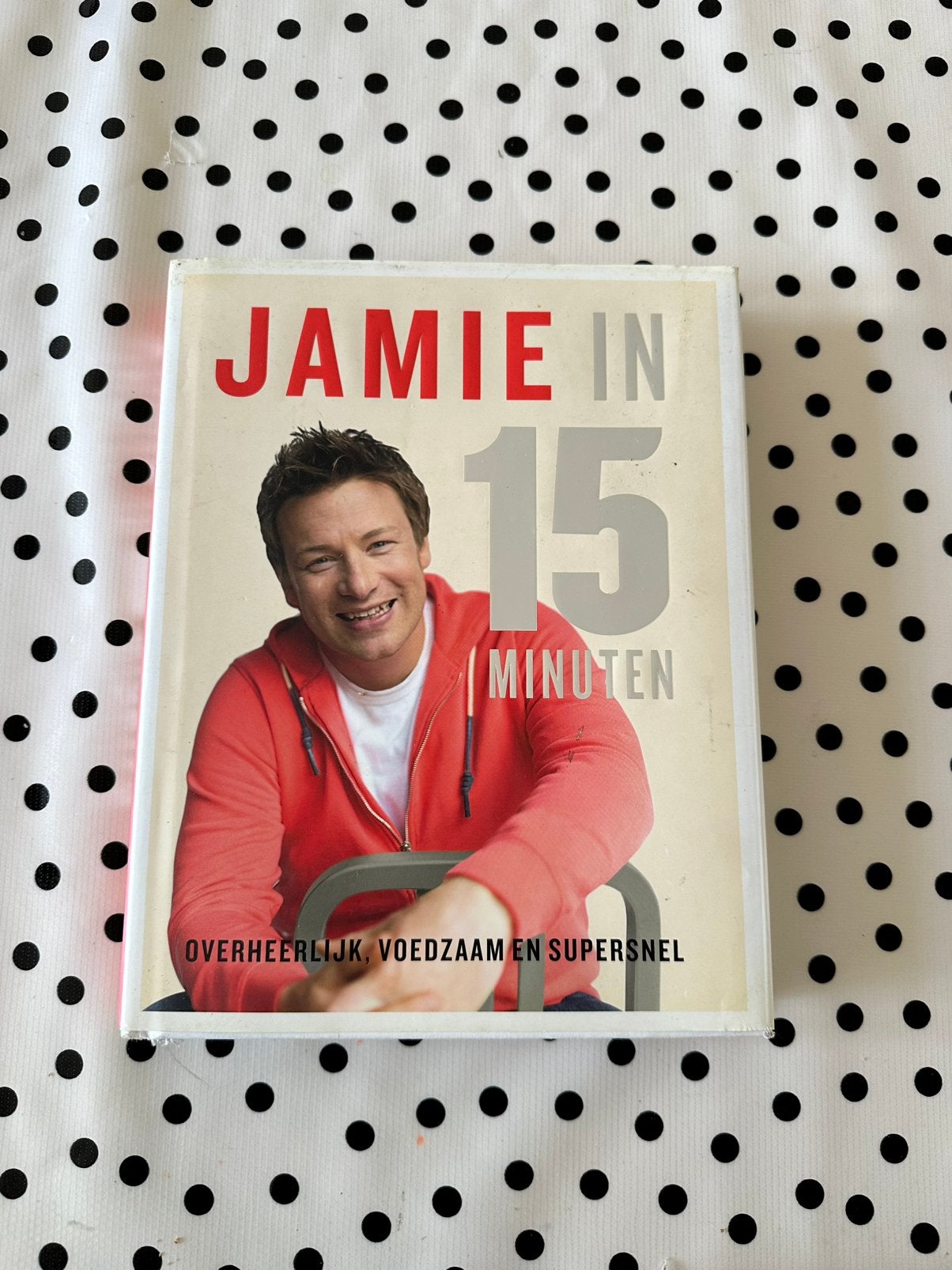 Kookboek Jamie in 15 minuten, Ophalen of Verzenden, Zo goed als nieuw