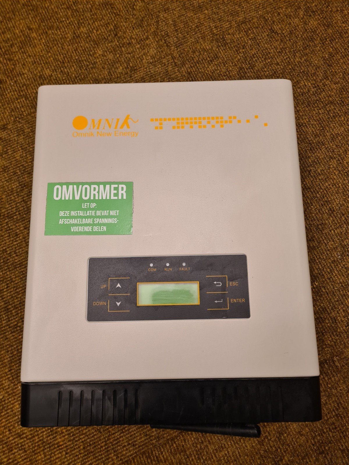 Omnik 3K-TL2-S omvormer voor zonnepanelen met wifi, Ophalen, Gebruikt, Overige merken, Omvormer