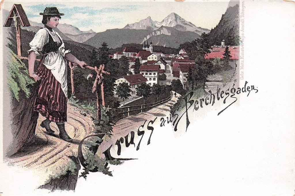 702-166-003 Berchtesgaden, Verzenden, Voor 1920, Duitsland