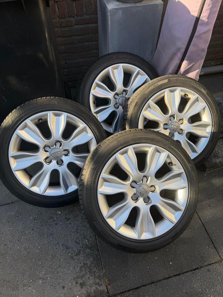 Audi a1 banden met velgen , 16 inch, Ophalen, Gebruikt, 16 inch, Banden en Velgen