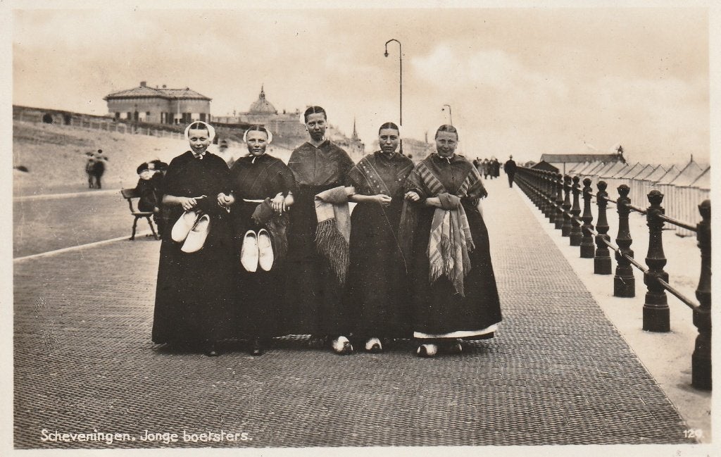 Scheveningen, Verzamelen, Ansichtkaarten | Nederland, Ophalen of Verzenden, 1920 tot 1940, Gelopen, Zuid-Holland