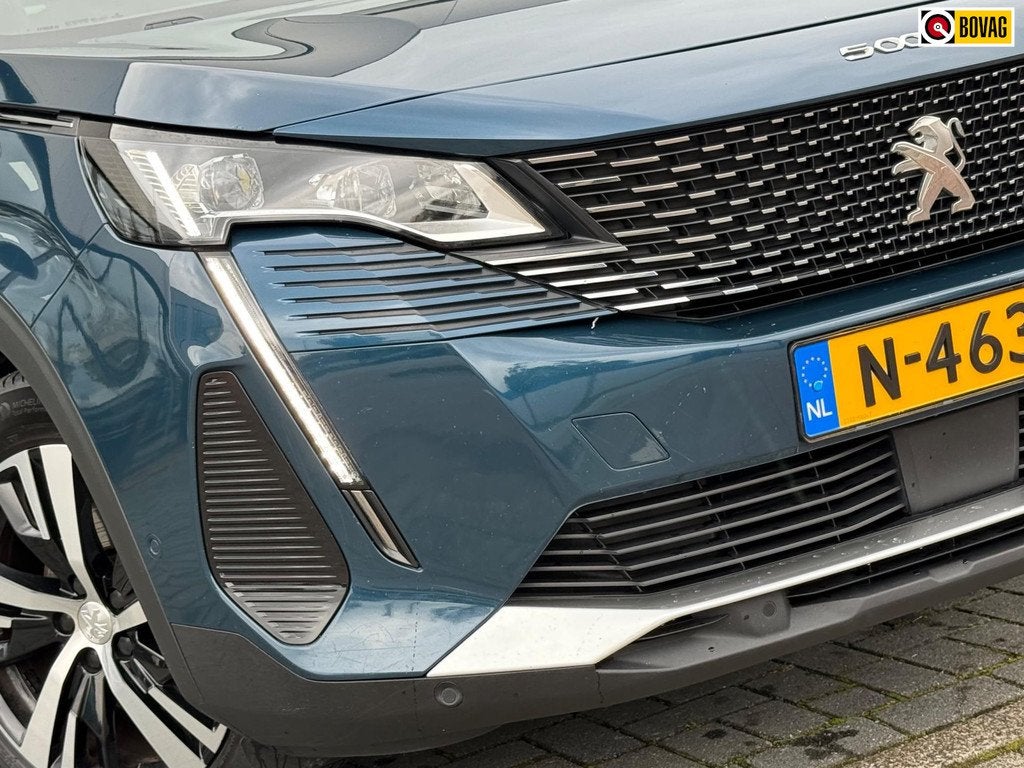 Peugeot 5008 1.2 PureTech GT - Bleu Célèbes - Panoramisch, Auto's, Peugeot, Bedrijf, Te koop, ABS, Achteruitrijcamera, Airbags