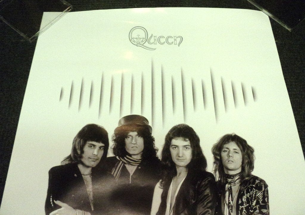 Queen PROMO POSTER Queen On Air Freddie Mercury, Verzenden, Nieuw, NvT, Queen