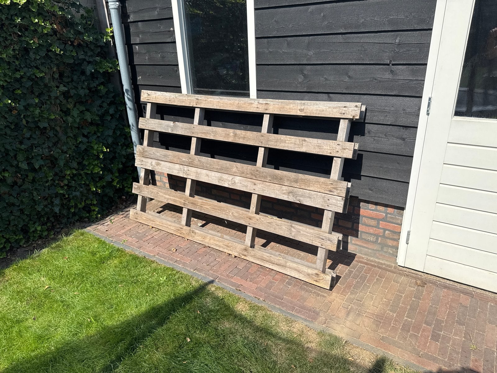 Pallet 200x120, Ophalen, Gebruikt, 200 tot 250 cm, 50 mm of meer