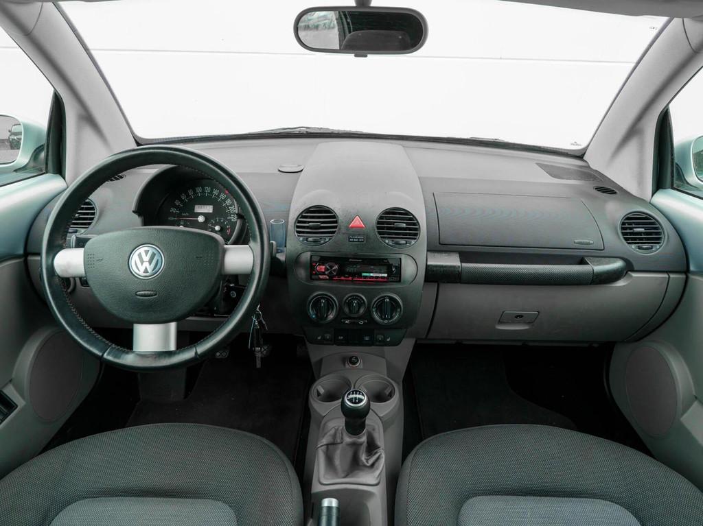 Volkswagen New Beetle Cabriolet 1.6 102pk Turijn | Airco | R, Auto's, Volkswagen, Stof, Gebruikt, Beetle (Kever), 4 cilinders