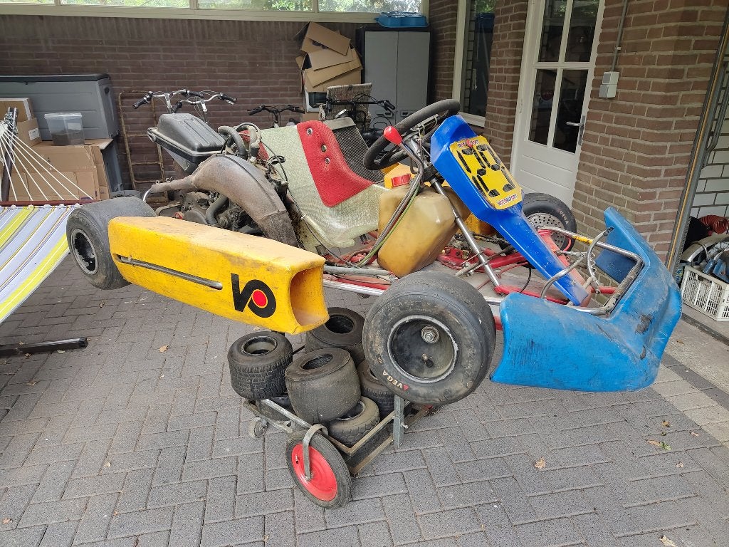 125 cc schakelkart, Ophalen, Gebruikt, Kart