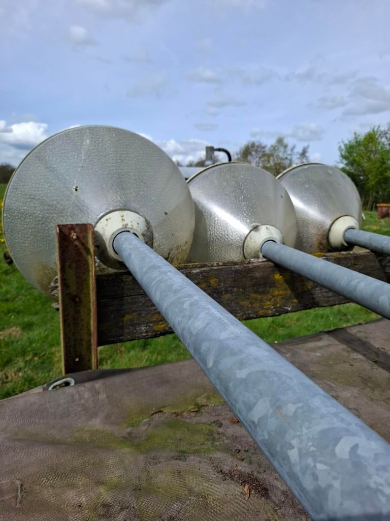 Lantaarnpalen / lichtmasten, Tuin en Terras, Buitenverlichting, Ophalen, Gebruikt, Netvoeding
