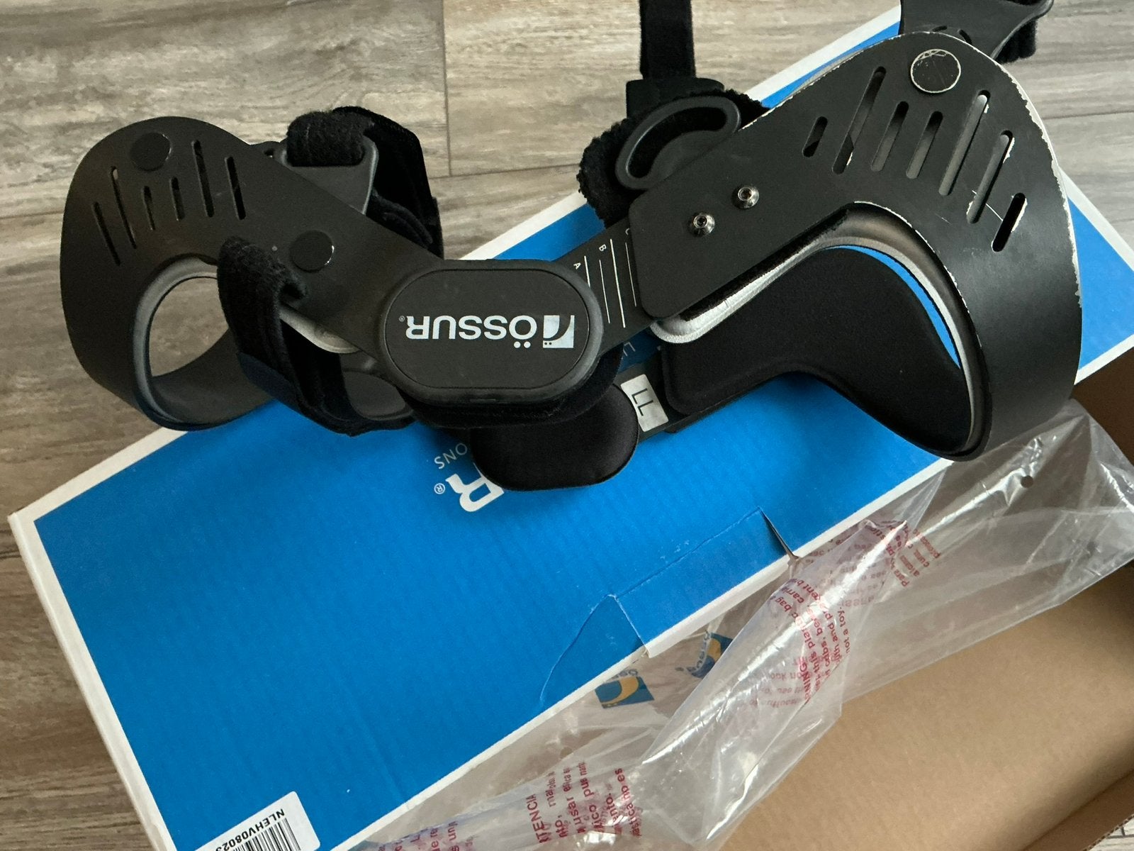 Össur Rebound Duel kniebrace Large Left Links, Ophalen, Zo goed als nieuw