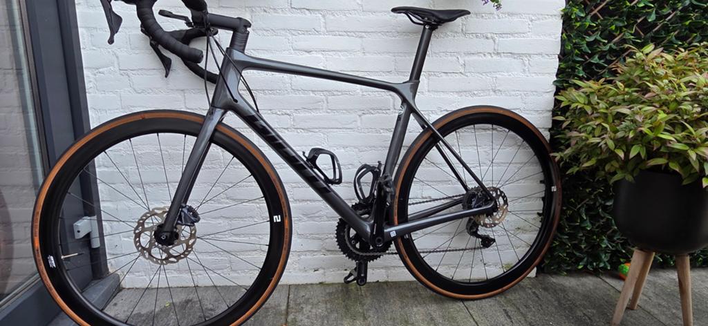 Giant TCR advanced 1+ disc-pro M/Lracefiets Shimano ultegra, Carbon, Zo goed als nieuw, Meer dan 20 versnellingen, Giant