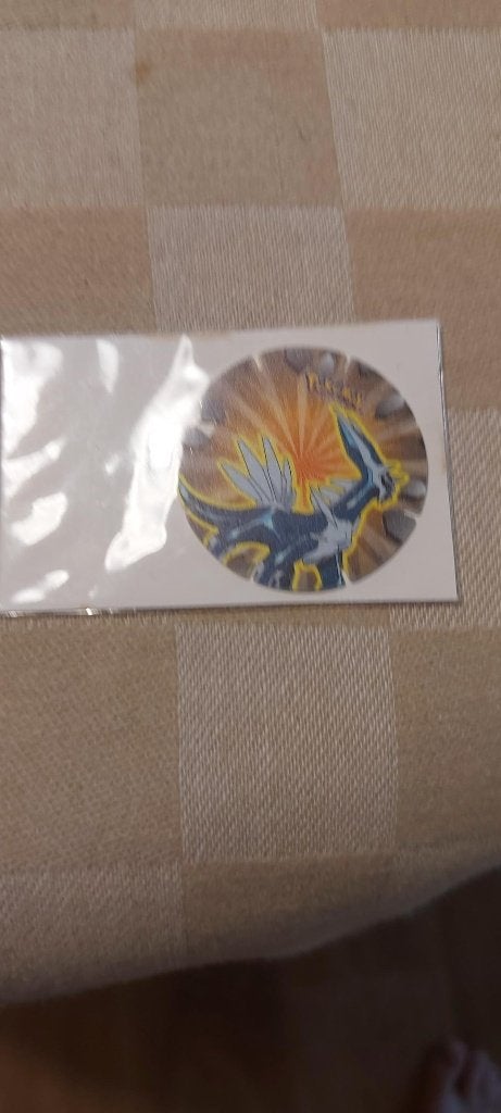 flippo pokemon chiki balls zeldzaam Dialga fraai, Ophalen of Verzenden, Losse flippo's