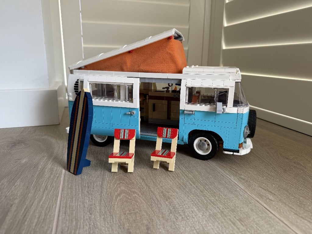 Lego camper T2 10279, Ophalen, Lego, Zo goed als nieuw, Complete set