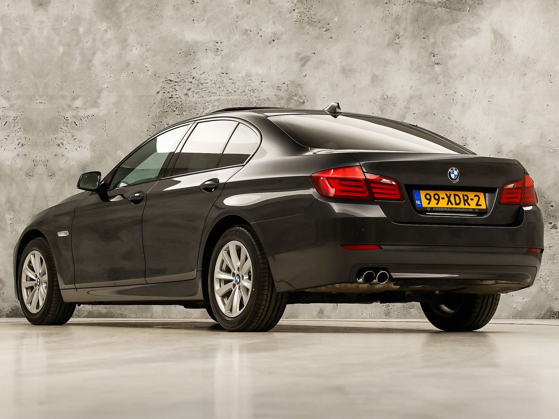 BMW 5 Serie 528i High Executive 245Pk Automaat (SCHUIFDAK, G, Auto's, Automaat, Gebruikt, Zwart, Bedrijf