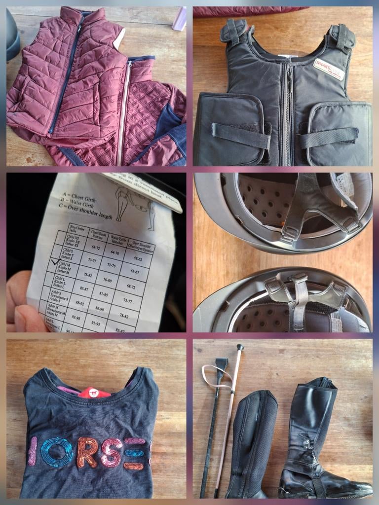 Totaalpakket paardrijkleding, Ophalen of Verzenden