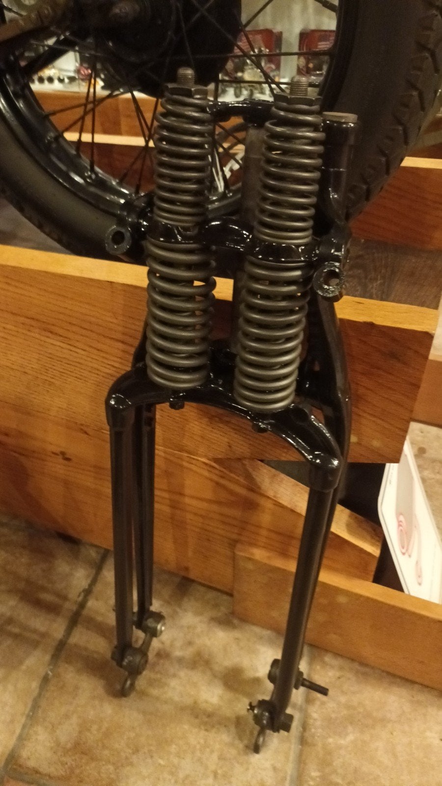 i beam vooroorlogse voorvork H-D 750cc, Ophalen of Verzenden, Gebruikt