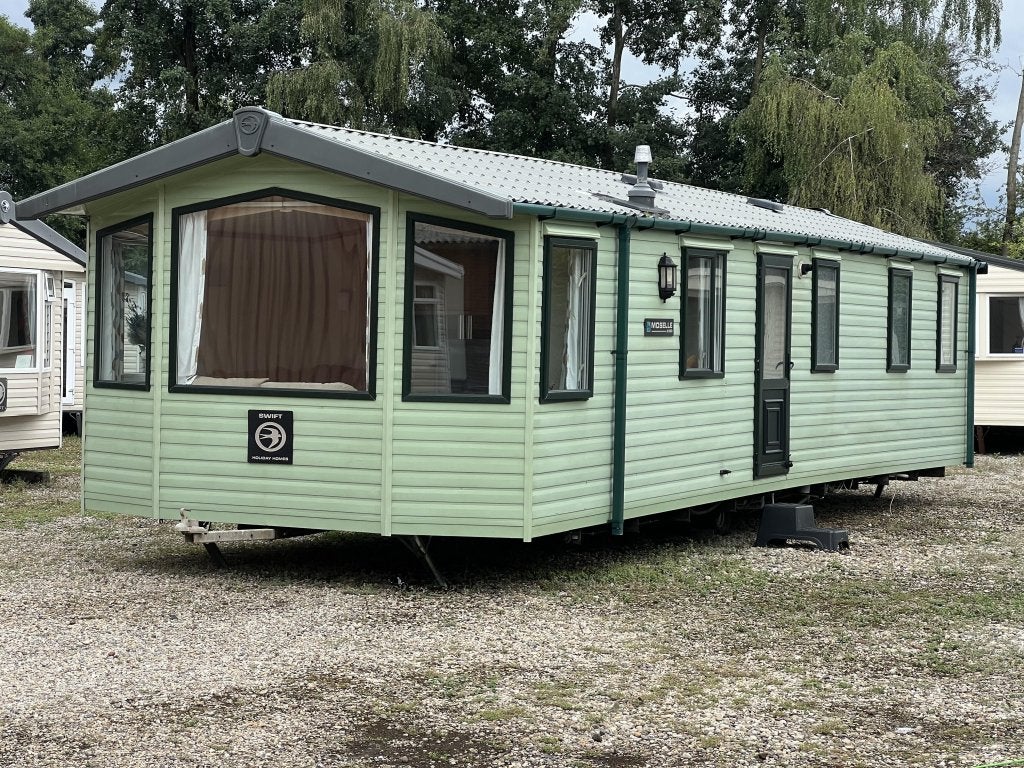 Swift Moselle 3 Slp, Cv, Dg, Puntdak,, Caravans en Kamperen, Stacaravans, Meer dan 6