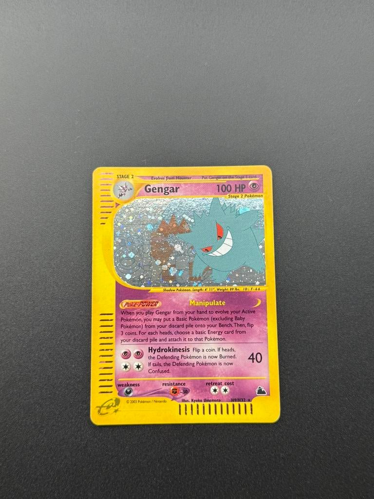 Pokemon gengar h9, Ophalen of Verzenden, Zo goed als nieuw