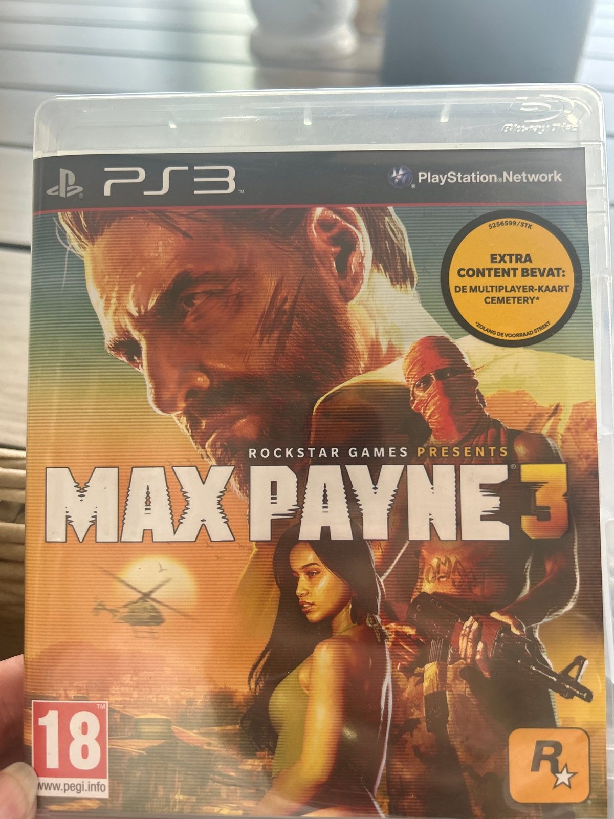 Max Payne 3 (PS3) - Actie Shooter met Multiplayer Kaart, Online, Vanaf 18 jaar, Shooter, 1 speler