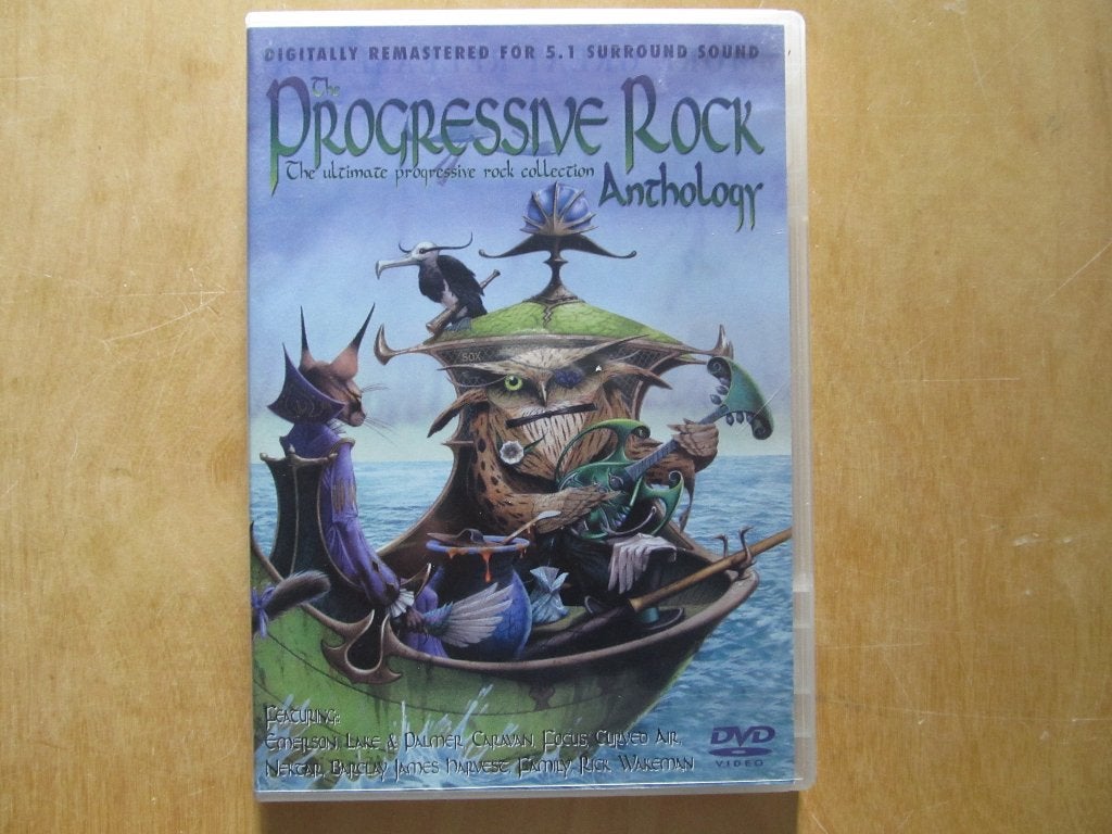 DVD The progressive rock anthology Mostly Autumn Focus ELP, Alle leeftijden, Ophalen of Verzenden, Zo goed als nieuw, Muziekvideo's