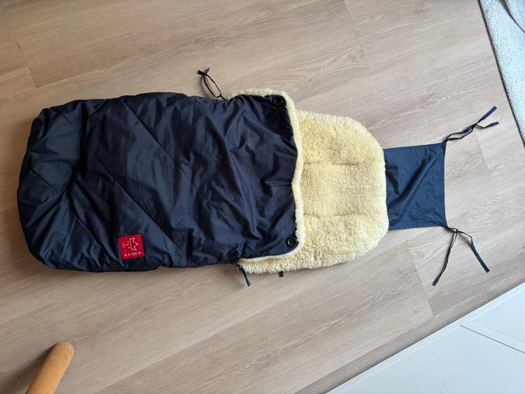 Kaiser Lamswollen Voetenzak voor Kinderwagen/Buggy, Ophalen of Verzenden, Gebruikt, Kinderwagen, Overige merken