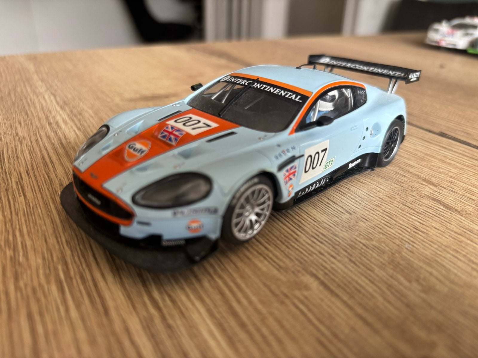 Scalextric Aston Martin Le Mans met Slot.it motor, Gebruikt, Onderdelen, Elektrisch, Ophalen