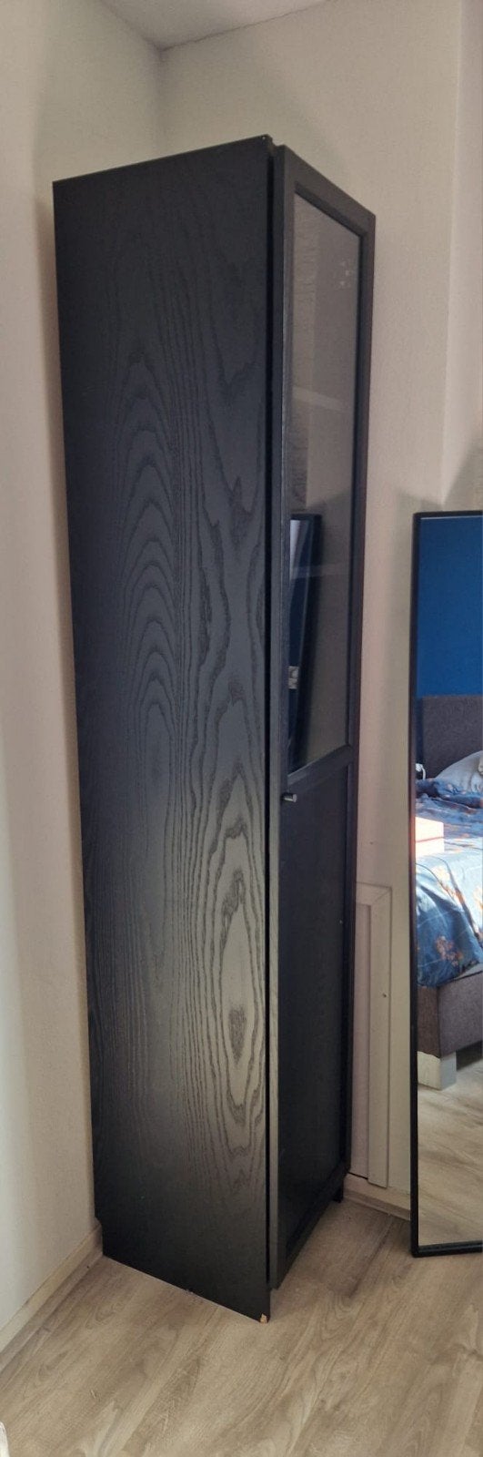 IKEA Billy Boekenkast met Oxberg deur, Ophalen, Minder dan 50 cm, 200 cm of meer, 25 tot 50 cm