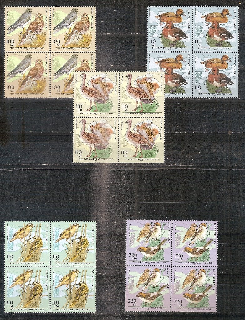 BRD 2015-2019 postfris blok van 4, Ophalen of Verzenden, BRD, Postfris