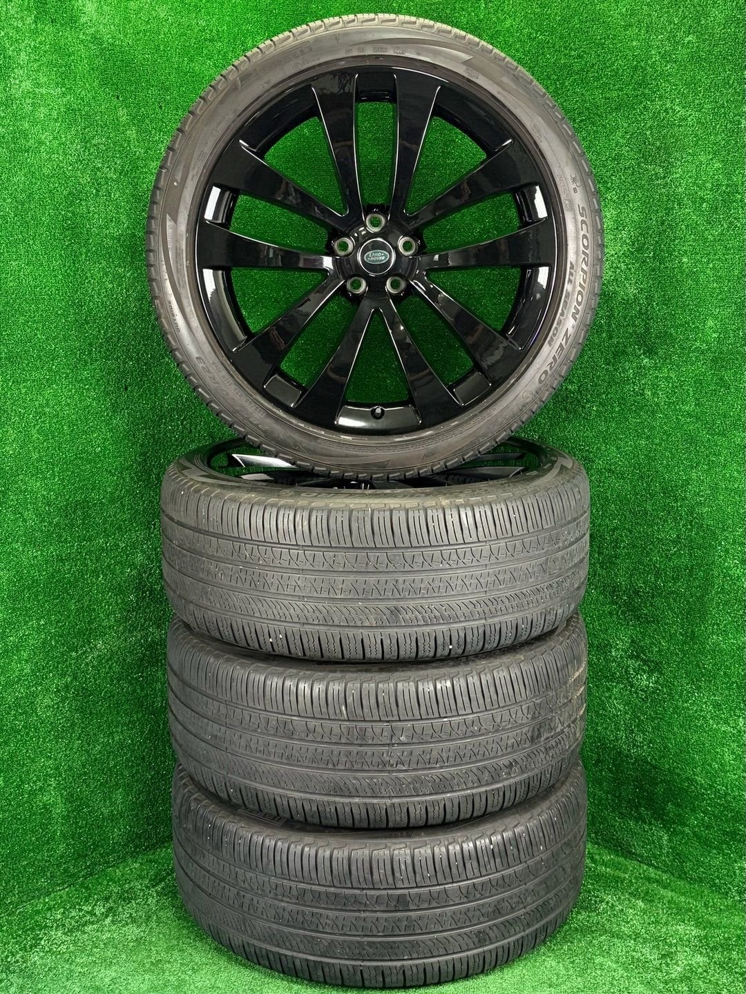 Originele 23 inch Range Rover Sport Velgen met banden L461, Gebruikt, -, 285 mm, -