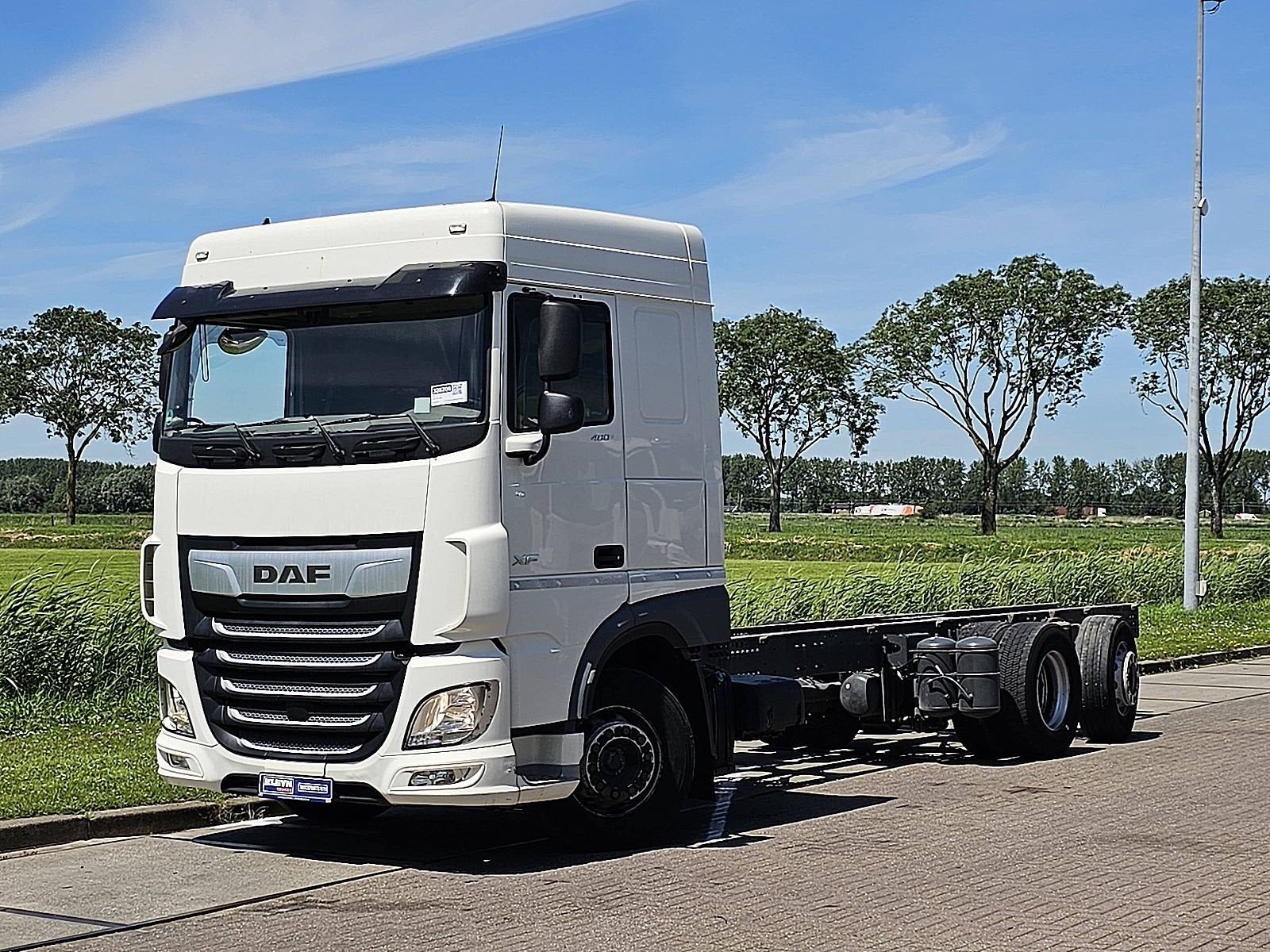 DAF XF 480 6x2 fan wb530, Automaat, Euro 6, Stoelverwarming, Wit