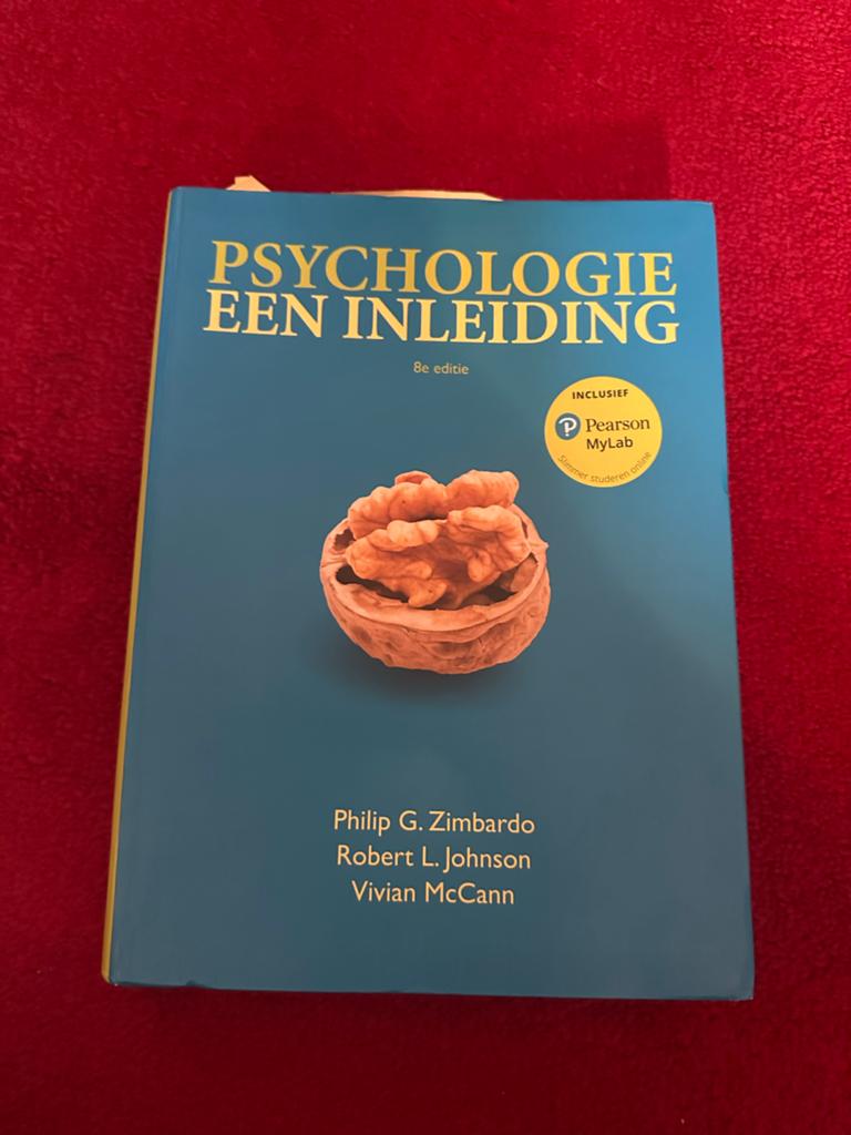 Psychologie Een Inleiding - 8e editie (Zimbardo), Boeken, Ophalen of Verzenden, Gamma, Gelezen, HBO