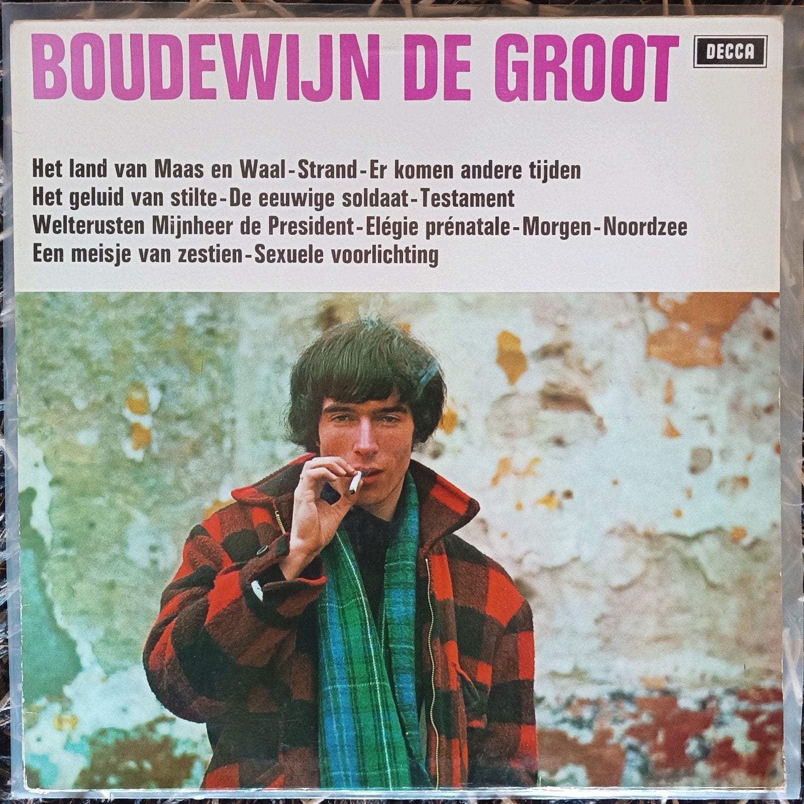 Boudewijn de Groot LP - Het Land van Maas en Waal, LP, Gebruikt, Originele persing, Ophalen of Verzenden