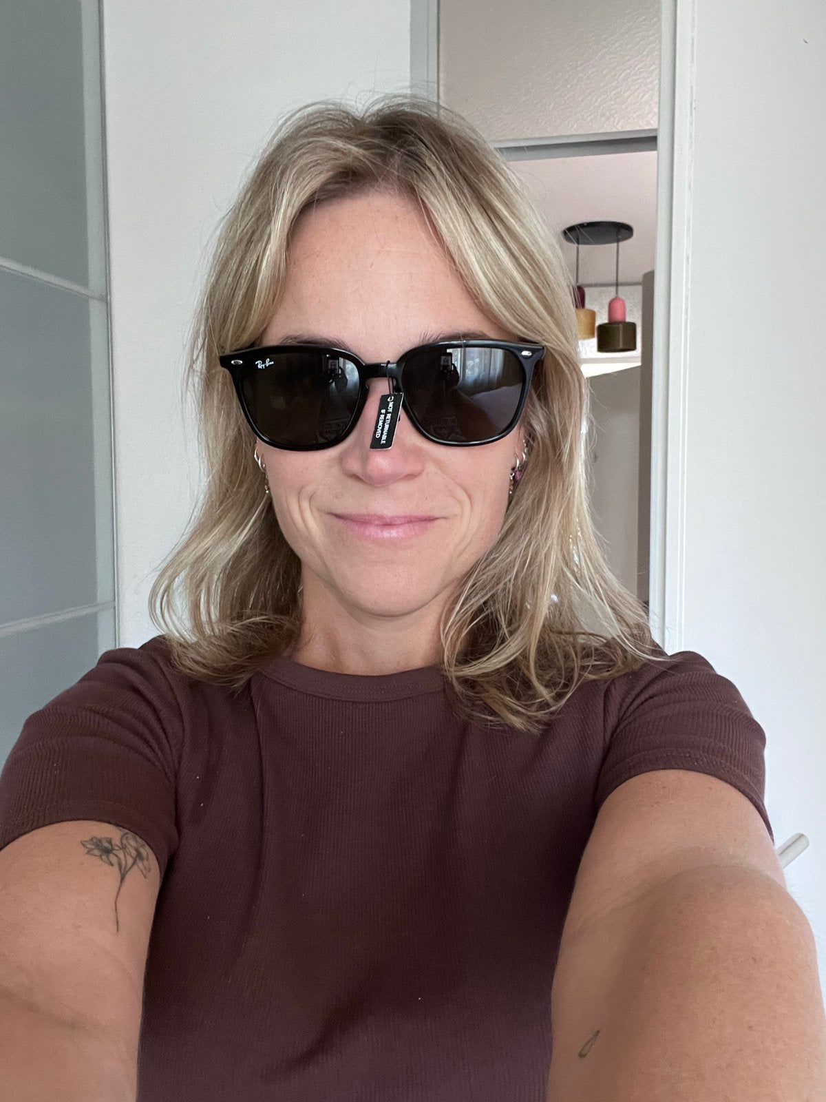 Ray-Ban Zonnebril RB4362 - Nieuw, Zonnebril, Zwart, Nieuw, Ophalen of Verzenden