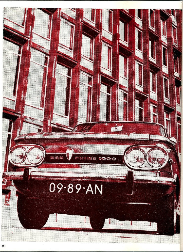 Autovisie test NSU Prinz 1000 TT 1966, Ophalen of Verzenden, Gelezen, Overige merken