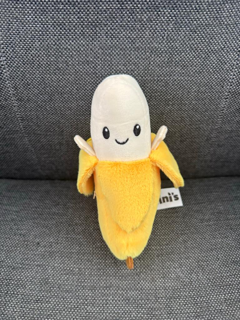Lidl mini banaan knuffel, Lidl, Geel, Overige typen, Nieuw