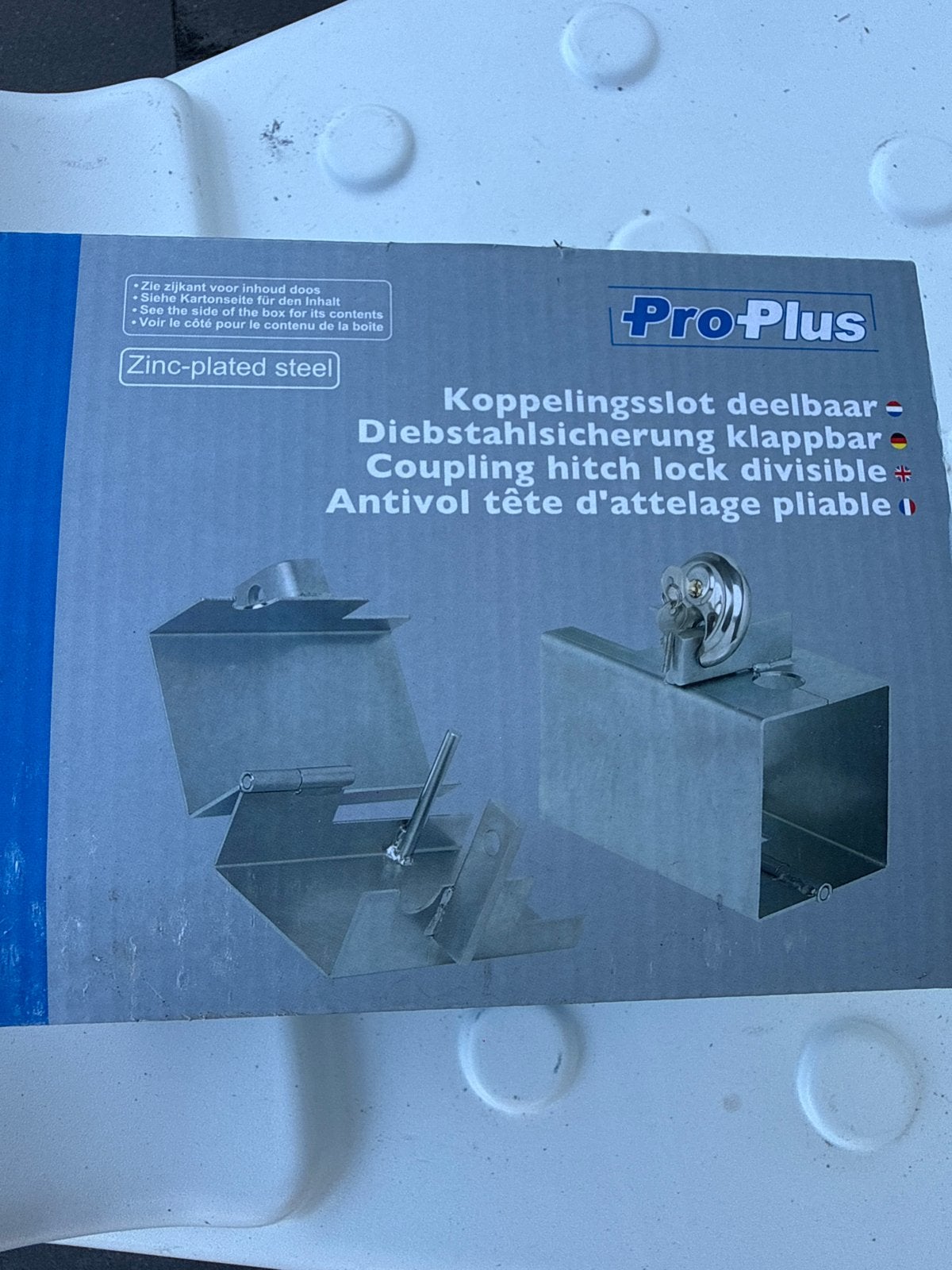 ProPlus Koppelingsslot Deelbaar - Trekhaak Slot, Ophalen of Verzenden, Nieuw