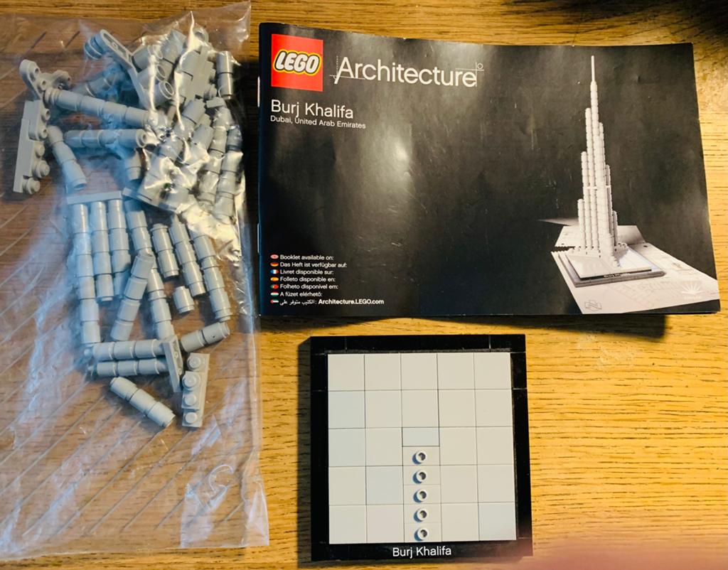 Lego Architecture Burj Khalifa Dubai UAE, Lego, Overige typen, Architecture, Ophalen of Verzenden