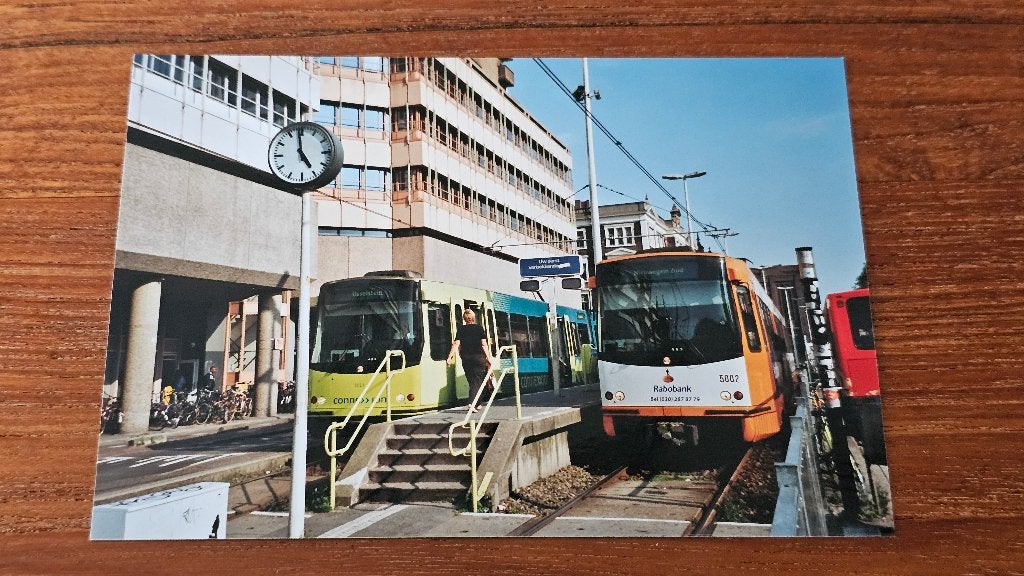 Foto TRAM CX Connexxion Utrecht Sneltram, Verzamelen, Verzenden, Gebruikt, Tram, Overige typen
