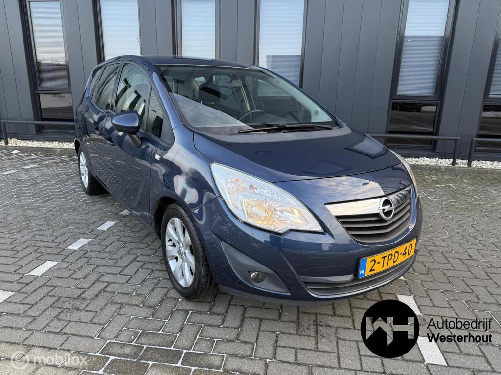 Opel Meriva 1.4 Turbo Cosmo Airco Cruisecontrol Nieuwe APK, Auto's, Voorwielaandrijving, Euro 5, Gebruikt, 680 kg