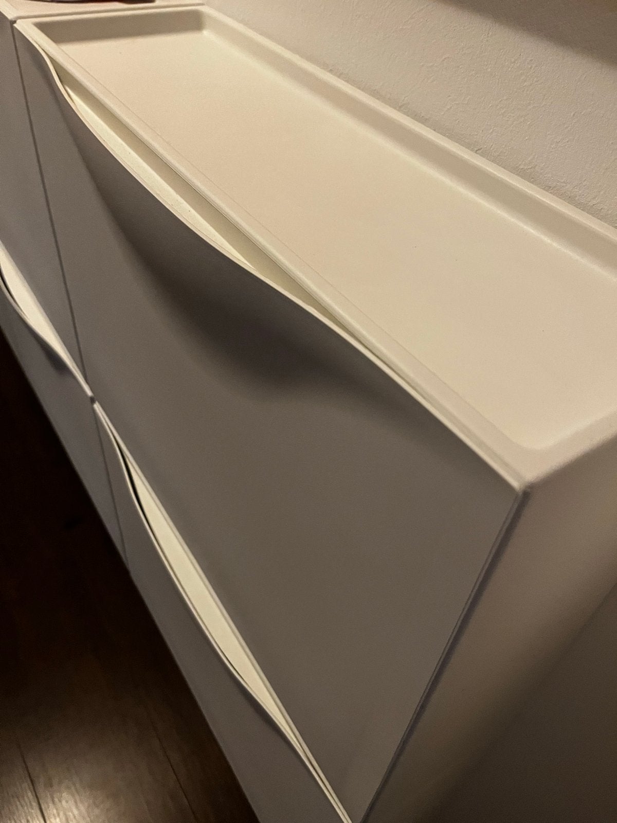 IKEA TRONES Schoen-/Opbergkast wit, Huis en Inrichting, Ophalen, Zo goed als nieuw