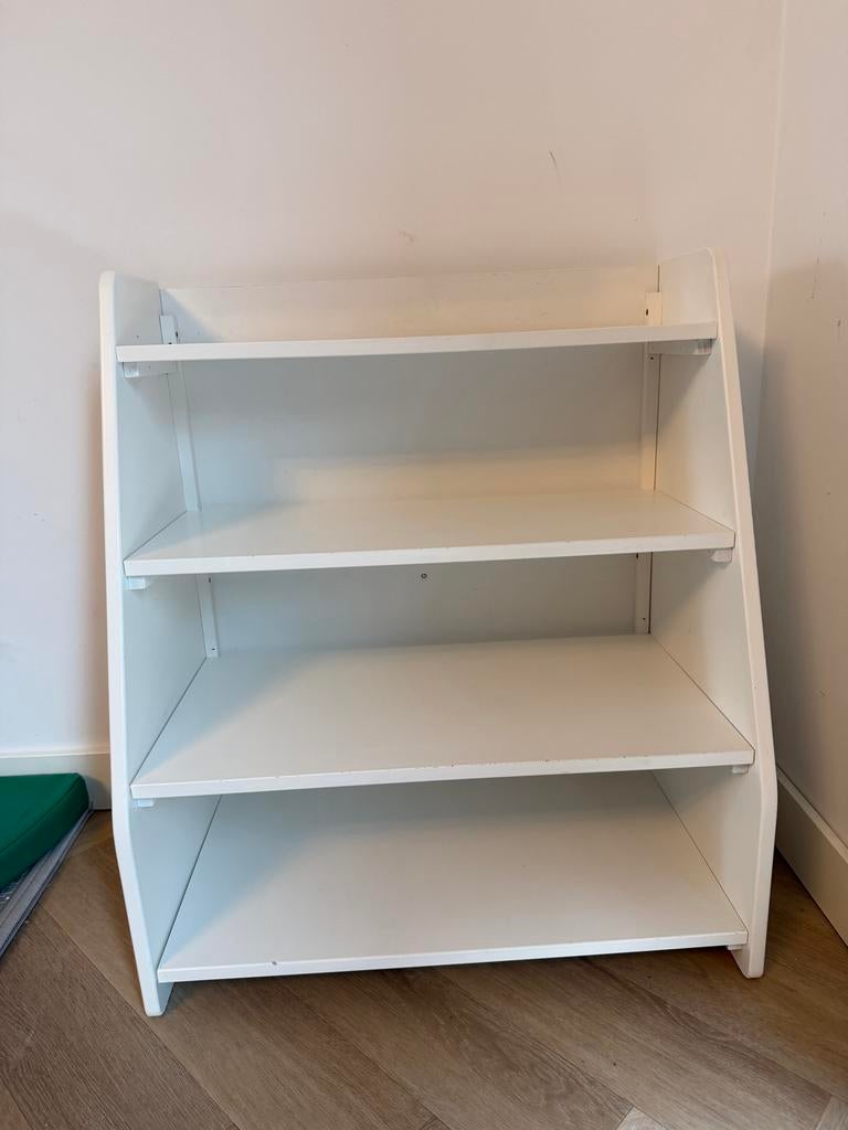 Witte Montessori kast - Serino - Kwantum, Huis en Inrichting, Kasten | Boekenkasten, Ophalen, Met plank(en), Gebruikt, 50 tot 100 cm